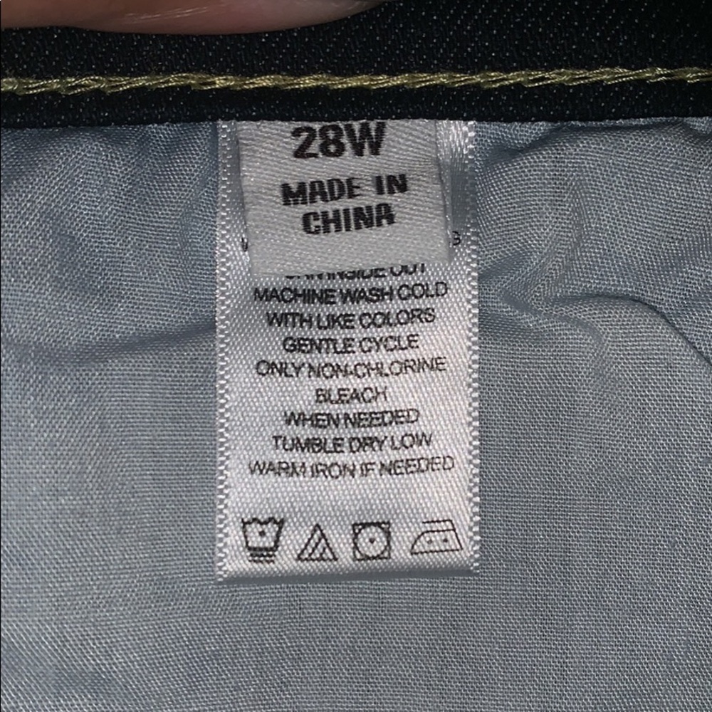 Plus size skinny jeans size 28